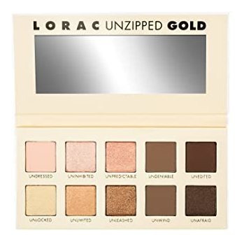 Paleta De Sombras Lorac Unzipped Brillante.