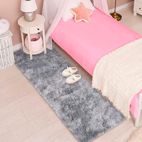 Alfombra Decorativa Suave De Peluche 160x50cm