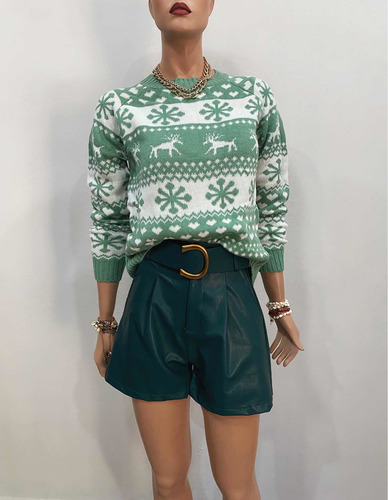 Suéter Navideño De Navidad Ugly Sweater Christmas Tejido 8