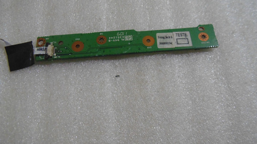 Botão Placa Power Para Notebook Itautec A7520 6-71-e51qs-d02 (Usado)