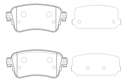 Pastillas Freno Traseras Citroen Jumpy Iv 2.0 2019