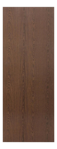 Puerta Tambor Brown Wood De 2.13 M X 70 Cm