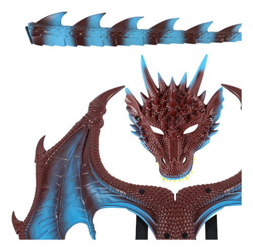 Disfraz De Dragón Para Niños Cosplay Regalo Dinosaur Tail