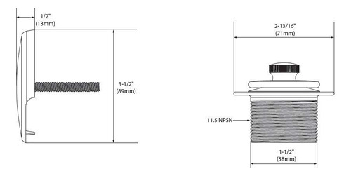 Tub And Shower Drain Kit Moen Wrought Iron T90331wr