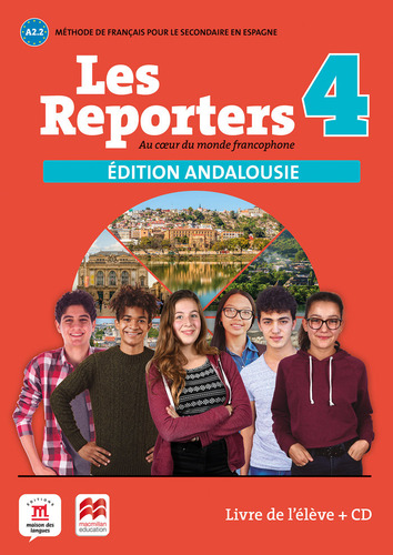 Libro Les Reporters 4âºeso Andalucia A2.2 21 - Aa.vv