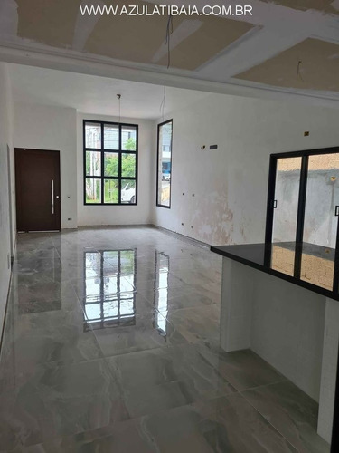 Imagem 4 de 24 de Casa Nova No Terras De Atibaia, Portaria, Rondas E Área De Lazer... - Ca01165 - 69202999