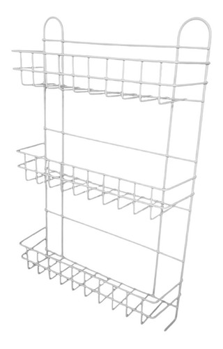 Repisa Organizador 3 Estantes Baño Cocina 60 X 39 Cm Hsk