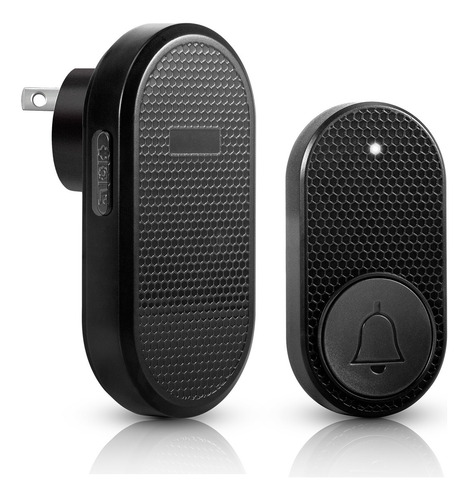 Timbre Inalambrico Impermeable Con 1 Transmisor Y 1 Receptor