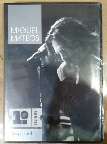 Miguel Mateos Primera Fila Dvd/cd Original Nuevo