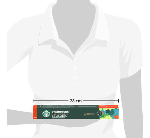 Café Starbucks® By Nespresso® Single-origin Colombia 57g