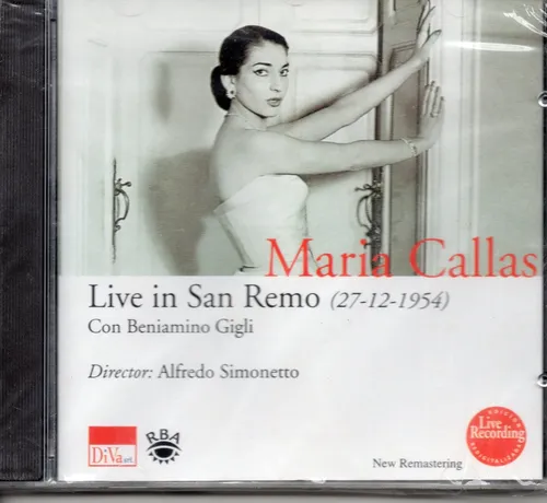comprar Maria Callas Live In San Remo  Cd Ricewithduck