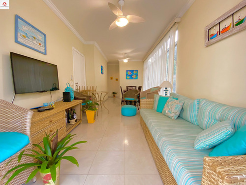 Imagem 1 de 13 de Apartamento Residencial À Venda - Sacada Com Vista Para O Mar - 3 Dormitórios Sendo 1 Suíte - Garagem - Praia Das Astúrias - Guarujá - Oportunidade. - Ap06016 - 69819528