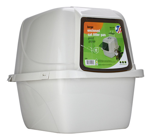 Arenero Para Gato Van Ness Cubierto Con Puerta 49x37x43