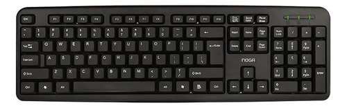 Teclado Multimedia Usb Noganet Nkb-78011 Plug And Play 