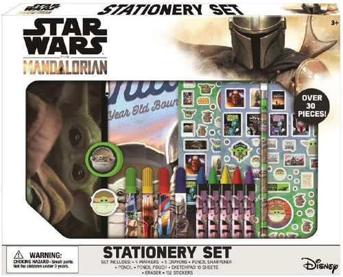 Juego De Colorear Accesorios Stickers Star Wars Mandalorian 