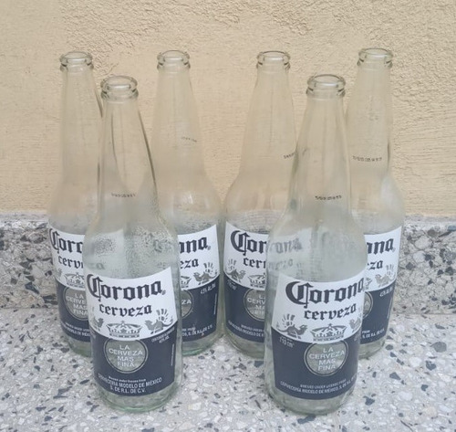 Lote De 14 Botellas Corona Vacias 710 Ml