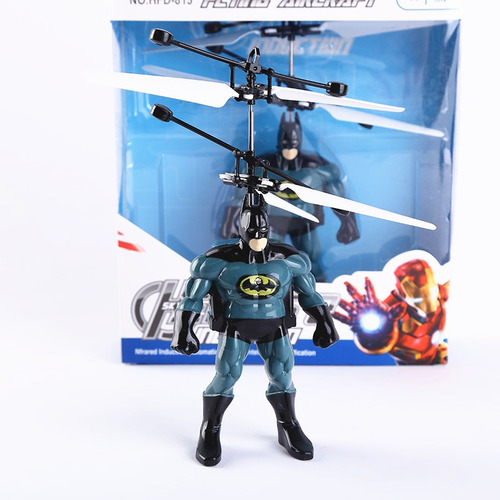 Juguete Volador Batman, Con Sensor De Infrarrojos,juguetes Gris