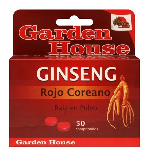 Garden House Ginseng Rojo Coreano X 100 Comprimidos