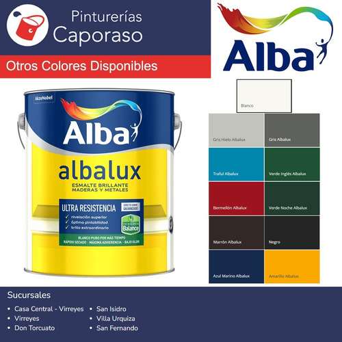 Albalux Al Agua Gris 4l Caporaso