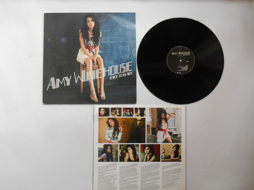 Amy Winehouse Back To Black Lp Vinilo Edición Usa 2007