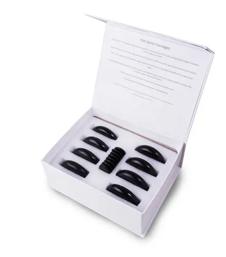 Set Profesional X16 Piedras Basalto Para Masajes Calientes