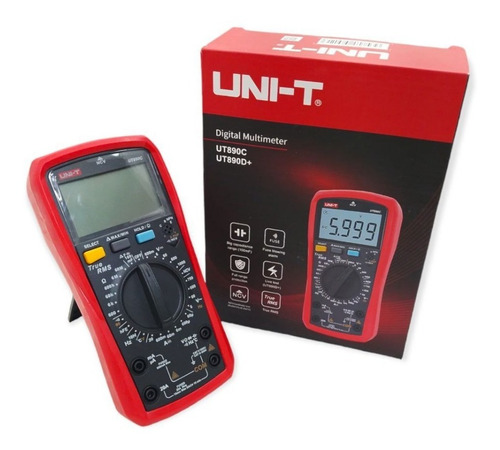 Tester Multimetro Uni-t Ut890c Temperatura Capacitancia 