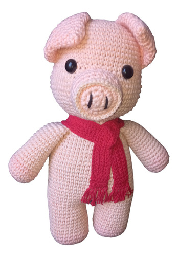 Amigurrumi Cerdito Granja Tejido Al Crochet 