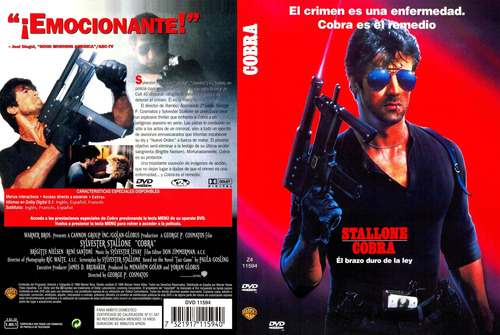 Cobra - Sylvester Stallone - Dvd