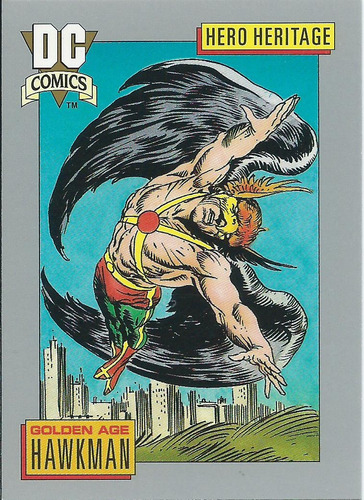 Barajita Hawkman Dc Comics 1991 #10 Hero Heritage Golden