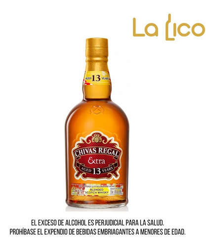 Whisky Chivas Extra 13años 1lt - mL a $202