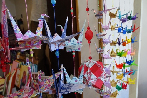 Tiras De Grullas En Origami Para Tu Fiesta.