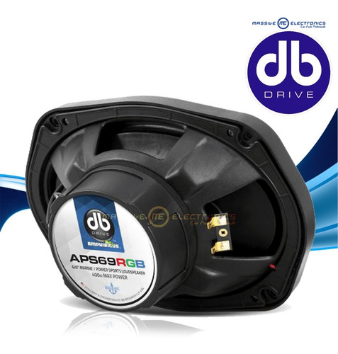 Bocinas Marinas Db Drive Aps69rgb 6x9 400 Watts Rgb Led