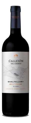 Vino Callejon Del Crimen Gualtallary Single Vineyard Malbec