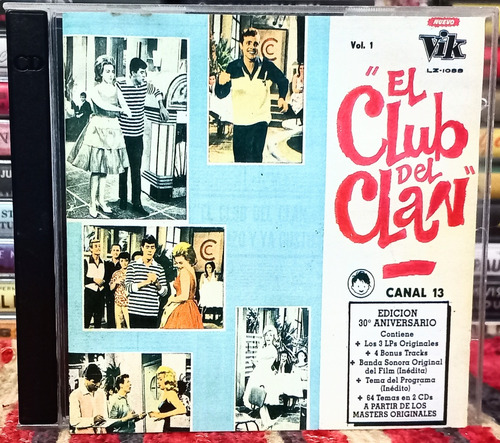 El Club Del Clan 2 Cd + Bonus Versiones Originales Como Nuev