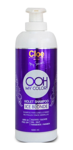 Cloe Shampoo Ooh My Color Violet Formato Grande 1000 Ml 