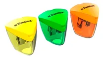 Comprar Tajador De Metal Deposito Translucido Mod Prisma Pqt X3 Unds