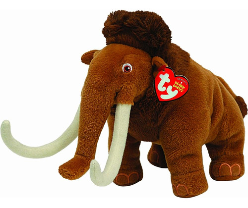 Ty Ice Age Beanie Babies Manny The Wooly Mammoth