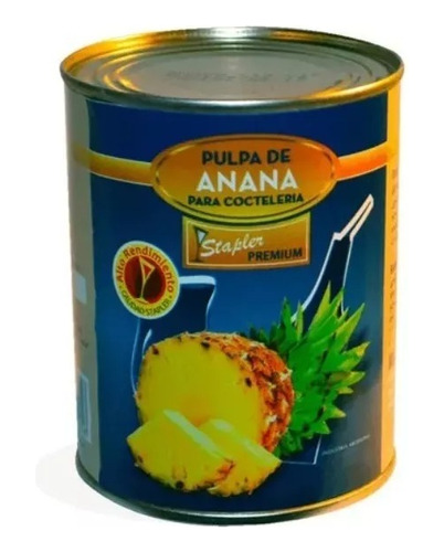 Pulpa Para Coctelería 380gr.frutilla,durazno Y Anana