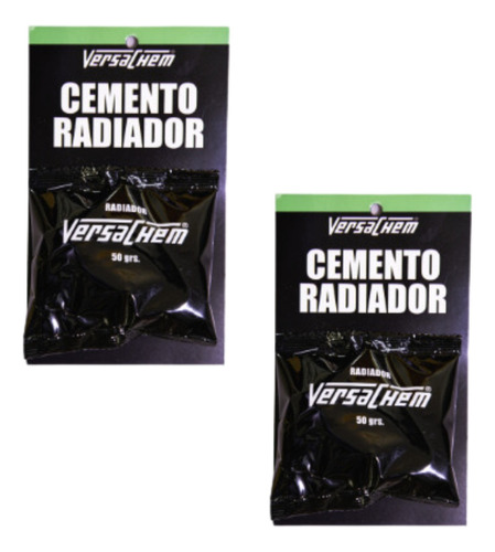 Cemento Radiador En Polvo Versachem 50 Grs