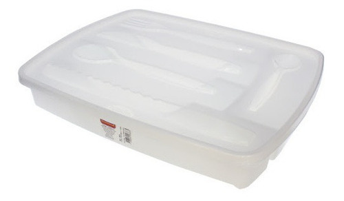 Organizador Para Cubiertos Con Tapa