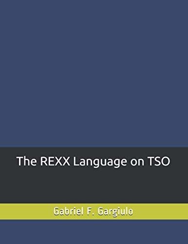 Book : The Rexx Language On Tso - Gargiulo, Gabriel F.