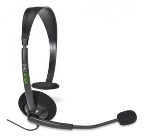 Microsoft Xbox 360 Headset Ctrl Vol-boom Mic-2,5mm Plug-ngr