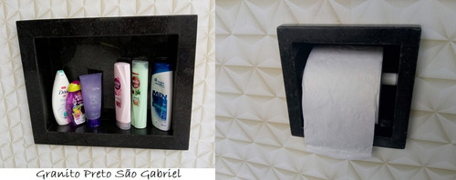 Kit Nicho Shampoo 50x30cm + Nicho P. Hig. - Preto S. Gabriel