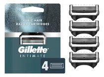 Comprar Cartuchos De Afeitar Gillette Intimate Pubic Hair 4 Recambio