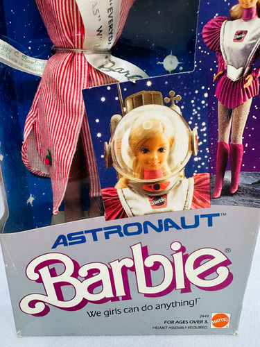 Barbie Astronauta Convencion Pijamas 1985 (Usado)