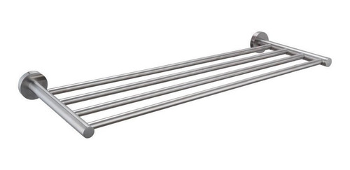 Rack De Toallas Quality Metal Toallero Satinado 61 Cm Qm