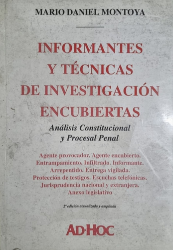 Informantes Y Técnicas De Investigación En Cubiertas 