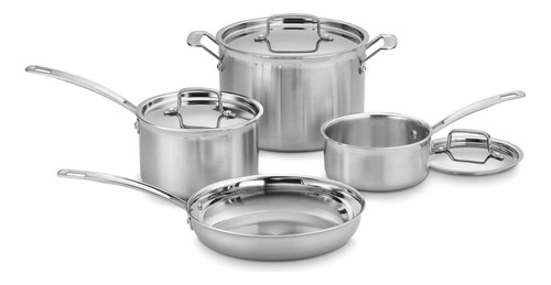 Set De Ollas Y Sartenes Antiadherente De Cuisinart 9 Pieza