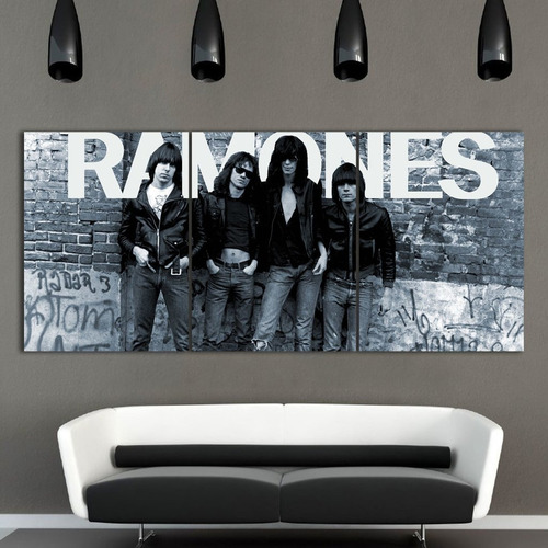 Cuadros Trípticos Música Ramones