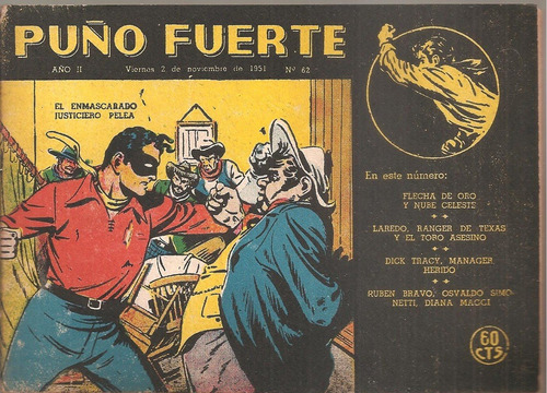 Revista Puño Fuerte Nº 62 Noviembre 1951